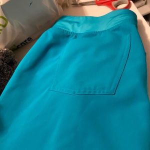 Figs scrub pants Zamora joggers medium teal